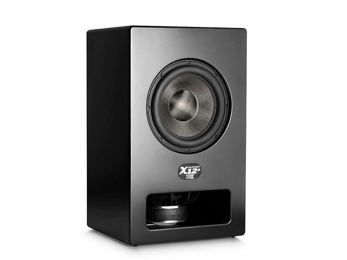 Активный сабвуфер M&K Sound X12+. Цвет: Матовый черный [Black Satin/Black Cloth] фото 1