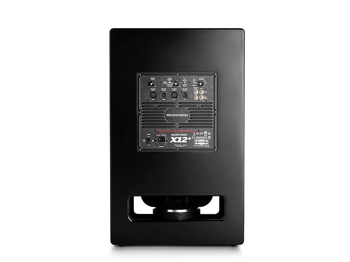 Активный сабвуфер M&K Sound X12+. Цвет: Матовый черный [Black Satin/Black Cloth] фото 4