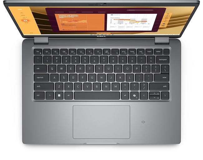 Ноутбук Dell Latitude 5450 Core Ultra 5 155U 16Gb SSD512Gb Intel Arc 14" WVA FHD (1920x1080)/ENGKBD Linux black WiFi BT Cam (5450-7560) фото 3