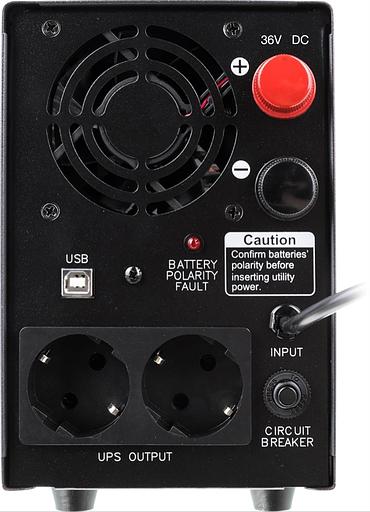 Источник бесперебойного питания Powercom Infinity INF-3000 3000Вт 2400ВА черный фото 3