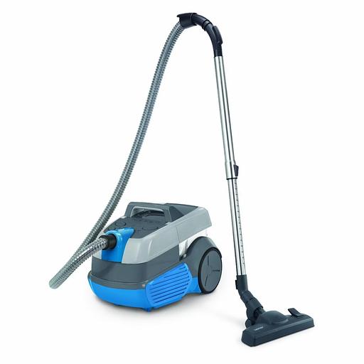 Пылесос ZELMER ZVC9130M W&D AQUALEON голубой/белый, 2100 Вт, уборка сухая/влажная фото 1