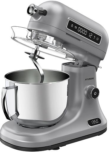 Миксер планетарный Hyundai HYM-S8551 1600Вт серебристый фото 2