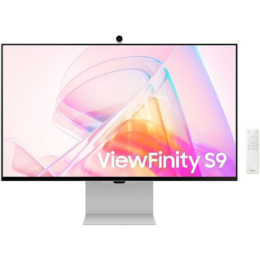 Монитор Samsung ViewFinity S9 S27C902PAI белый, 27" 5120x1440, IPS, 60Hz, Mini DP+Thunderbolt 4, pivot фото 1