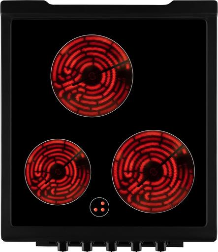 Плита Электрическая Weissgauff WES E2V05 B черный стеклокерамика (без крышки) фото 6
