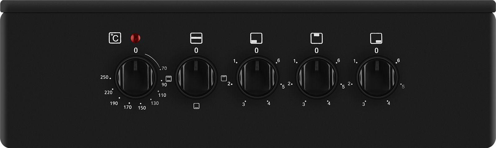 Плита Электрическая Weissgauff WES E2V05 B черный стеклокерамика (без крышки) фото 7