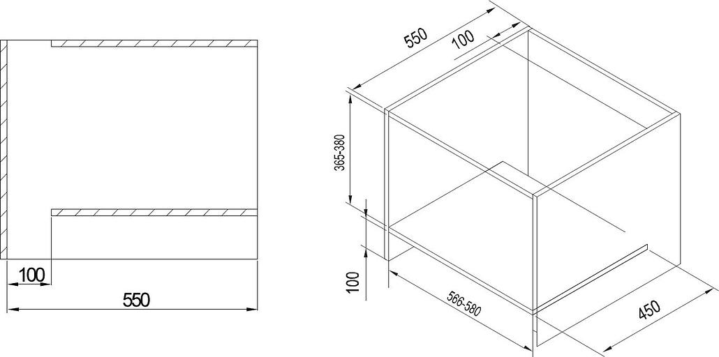 Микроволновая печь Weissgauff HMT-720 BX Grill 20л. 700Вт черный (встраиваемая) фото 8