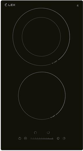 Варочная поверхность Lex EVH 321A BL черный фото 1