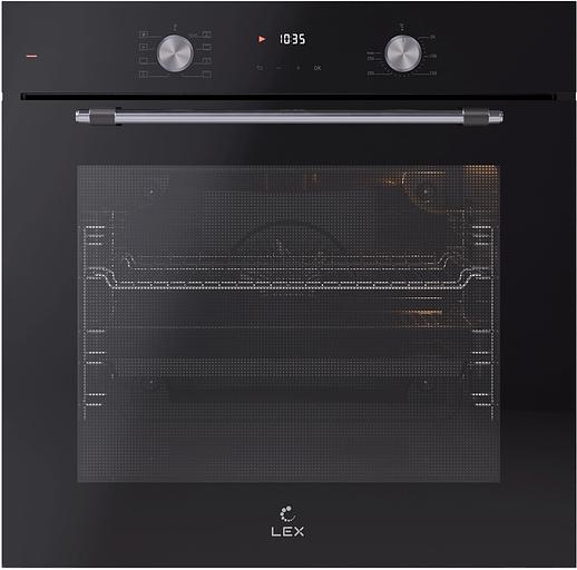 Духовой шкаф Электрический Lex EDP 680 BL MAX черный фото 1