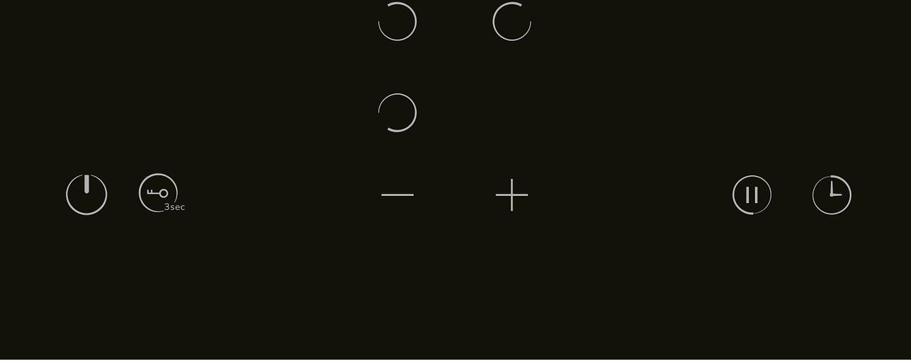 Варочная поверхность Lex EVH 430B BL черный фото 2