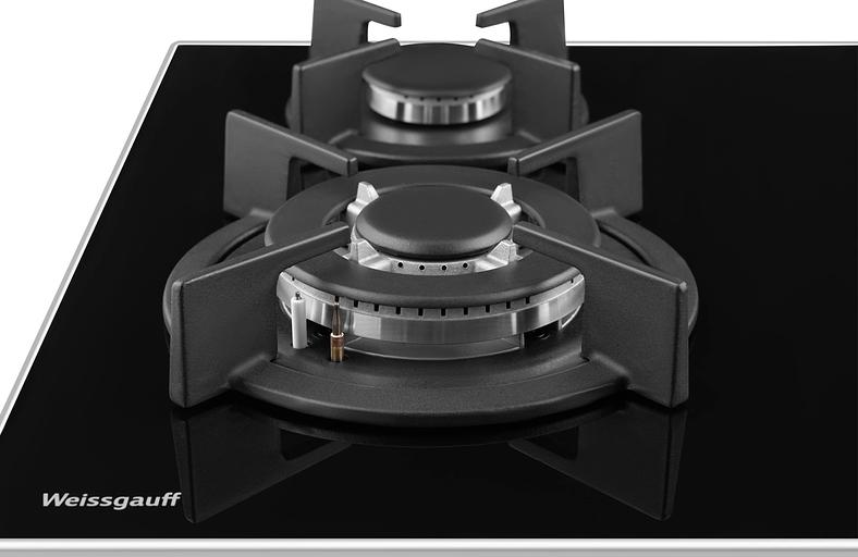 Газовая варочная поверхность Weissgauff HGG 640 BG Nano черный фото 5