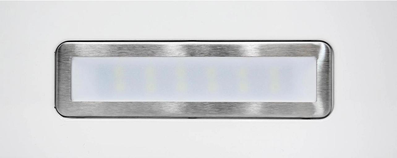 Вытяжка встраиваемая Lex HIDE 600 белый управление: кнопочное (1 мотор) фото 4