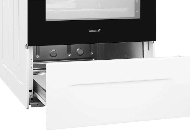 Плита Электрическая Weissgauff WES 2V16 WE Premium Line белый стеклокерамика (без крышки) фото 9