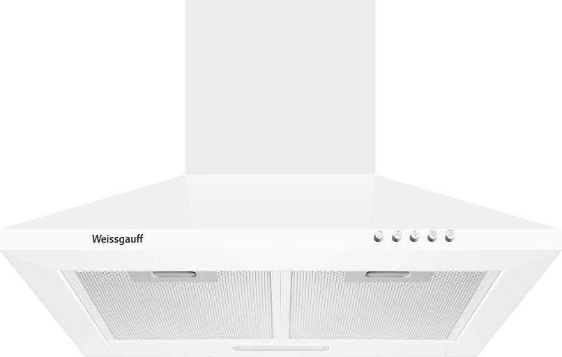 Вытяжка каминная Weissgauff Zosma 50 PB WH белый управление: кнопочное (1 мотор) фото 2