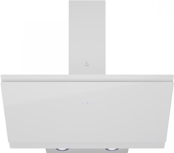 Вытяжка каминная Lex Furia 900 белый управление: сенсорное (1 мотор) фото 3