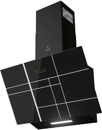 Вытяжка каминная Lex Moza 600 R1 черный управление: кнопочное (1 мотор) фото 1