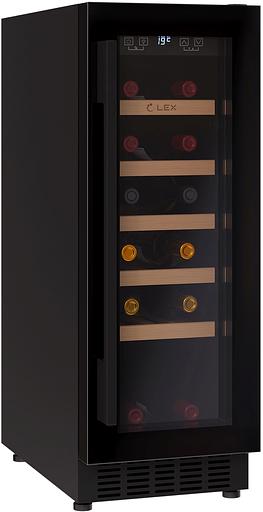 Винный шкаф Lex LWD3020BL 1-нокамерн. черный фото 4