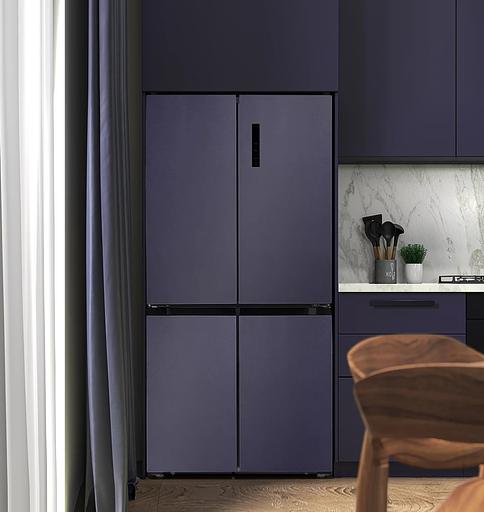 Холодильник Lex LCD450BMID 3-хкамерн. синий металлик/черный инвертер фото 7