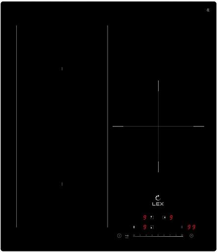 Индукционная варочная поверхность Lex EVI 431A BL черный фото 1