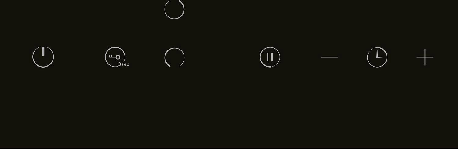 Варочная поверхность Lex EVH 320B BL черный фото 2