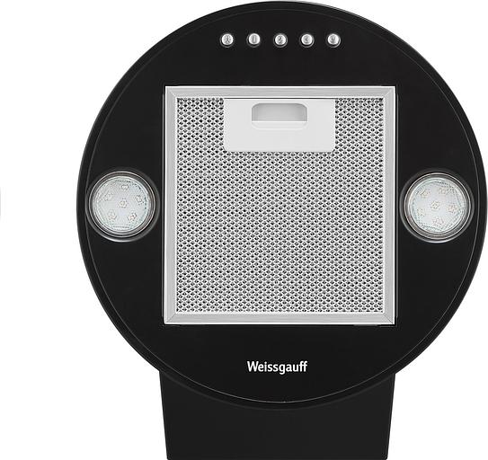 Вытяжка каминная Weissgauff Tubus 900 PB BL черный управление: кнопочное (1 мотор) фото 5