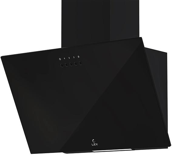 Вытяжка каминная Lex Moza 450 черный управление: кнопочное (1 мотор) фото 1