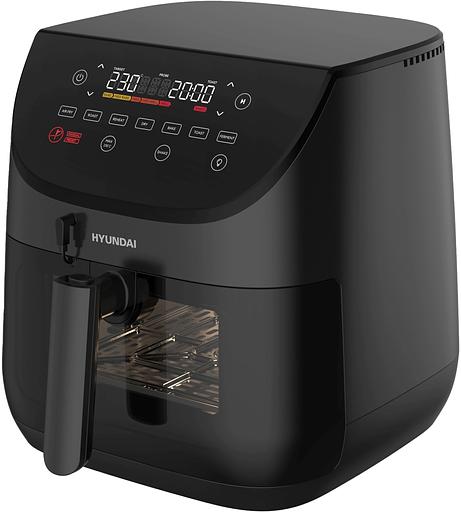 Аэрогриль Hyundai HYF-9090 1700Вт сливочный/черный фото 1