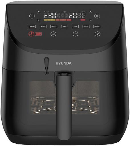 Аэрогриль Hyundai HYF-9090 1700Вт сливочный/черный фото 2