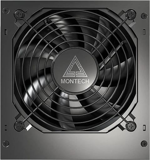 Блок питания Montech ATX 550W APX 550 80 PLUS WHITE (20+4pin) APFC 120mm fan 6xSATA Cab Manag RTL фото 1