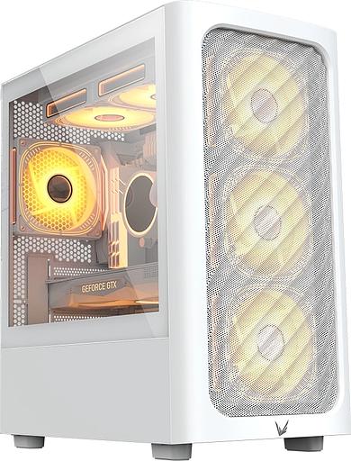 Корпус Formula Air Mesh G3 белый без БП mATX 4x120mm 2x140mm 2xUSB3.0 audio bott PSU фото 1