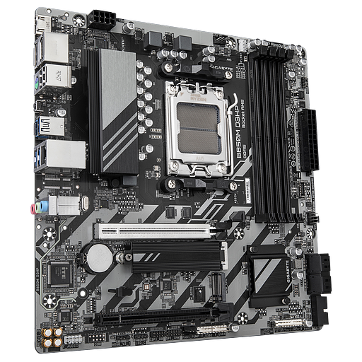 Материнская плата Gigabyte B850M D3HP SocketAM5 AMD B850 4xDDR5 mATX AC`97 8ch(7.1) GbLAN RAID+HDMI+DP фото 3