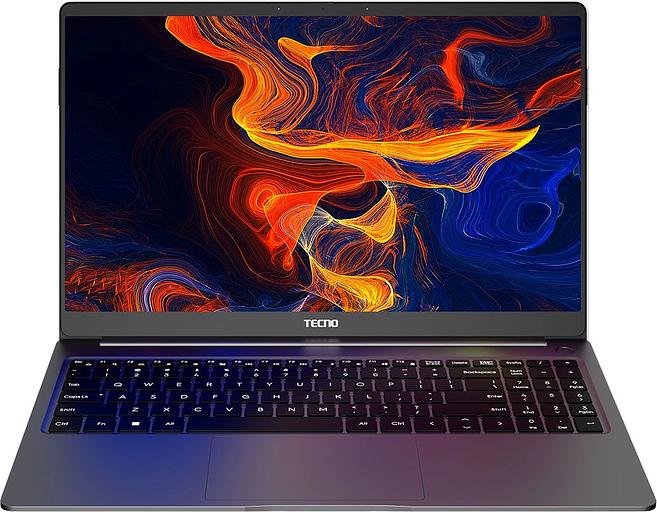 Ноутбук Tecno MegaBook T1 Ryzen 5 5500U 16Gb SSD512Gb AMD Radeon 15.6" IPS FHD (1920x1080) noOS 64 grey WiFi BT Cam 6060mAh (T15DA-2EG0) фото 1