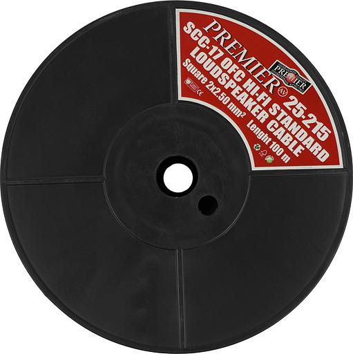 Кабель акустический Premier SCC-17 BC 100м. прозрачный (25-215 100) фото 3