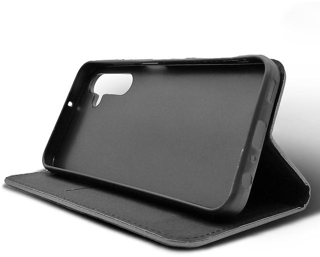 Чехол (клип-кейс) BoraSCO для Samsung Galaxy A25 Microfiber Case черный (72876) фото 2