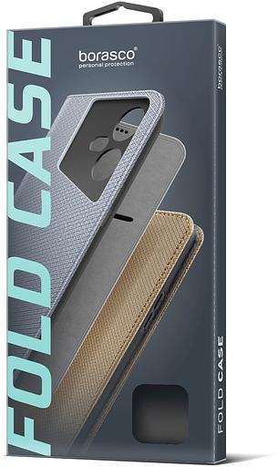 Чехол (клип-кейс) BoraSCO для Samsung Galaxy A25 Microfiber Case черный (72876) фото 3