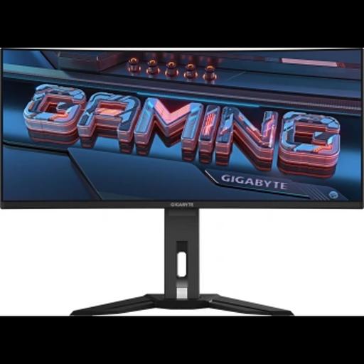Монитор Gigabyte MO34WQC2 черный 34" OLED LED 21:9 HDMI матовая HAS 250cd 178гр/178гр 3440x1440 240Hz DP UW USB 9.3кг фото 1