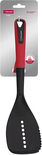 Лопатка для вторых блюд Rondell Craft RD-1871 черный/красный упак.:картонная подложка фото 4