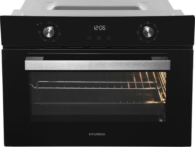 Духовой шкаф Электрический Hyundai HEO 64512 BG черный фото 2