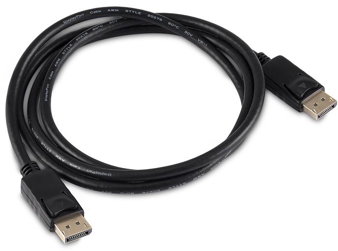 Кабель аудио-видео Buro BU-DP2.0-3M DisplayPort (m)/DisplayPort (m) 3м. черный фото 1
