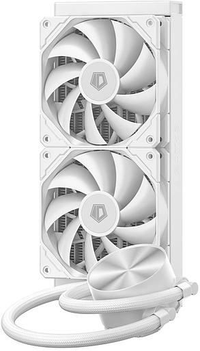 Система водяного охлаждения ID-Cooling FX240 Pro Soc-AM5/AM4/1200/1700/1851 белый 4-pin 35.2dB Al+Cu 300W Ret (FX240 PRO WHITE) фото 2