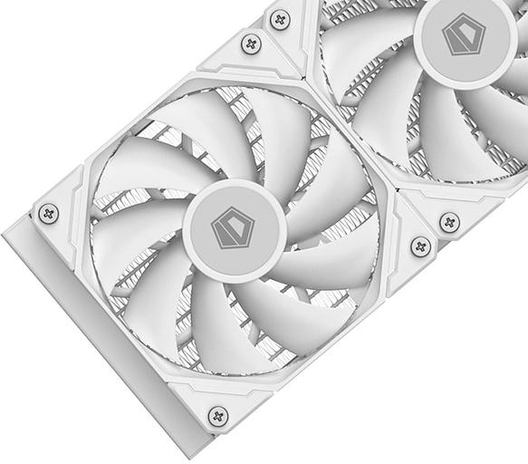 Система водяного охлаждения ID-Cooling FX240 Pro Soc-AM5/AM4/1200/1700/1851 белый 4-pin 35.2dB Al+Cu 300W Ret (FX240 PRO WHITE) фото 7