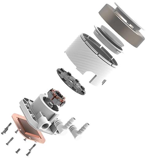 Система водяного охлаждения ID-Cooling FX240 Inf ARGB Soc-AM5/AM4/1200/1700/1851 белый 4-pin 27.2dB Al+Cu 300W Ret (FX240 INF WHITE) фото 5