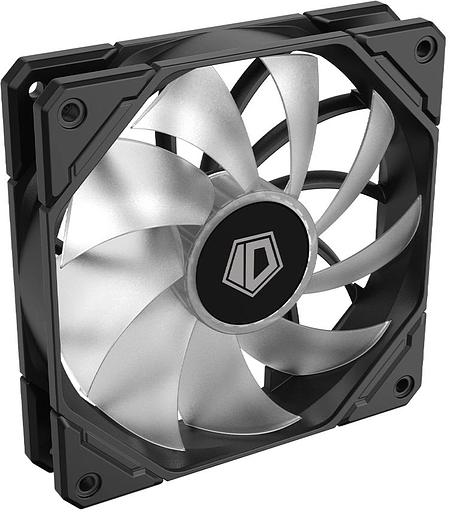 Вентилятор для корпуса ID-Cooling TF-12025-Pro Trio ARGB 120х120x25 черный 4-pin 35.2дБ (упак.:3шт) (TF-12025-PRO ARGB TRIO) Ret фото 3