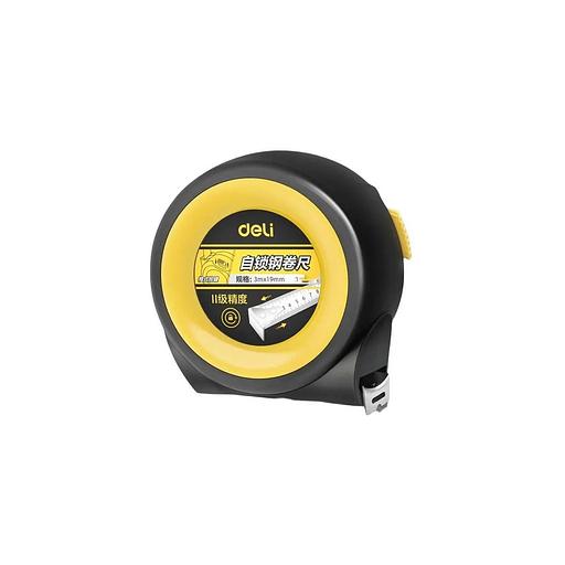 Рулетка Deli Home Series White H8103, 3м х 19мм, клипса, шнурок, эксклюзивный дизай фото 1