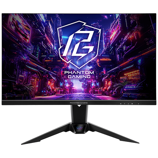 Монитор 27"; ASRock Phantom Gaming PG27FFX2A Black (IPS, 1920x1080, HDMI+HDMI+DP, 1 ms, 178°/178°, 400 cd/m, 1100:1, 520Hz, HDR400, MM) фото 1