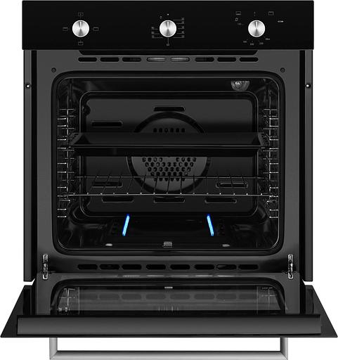 Духовой шкаф Газовый Weissgauff WGO 706 черное стекло фото 2