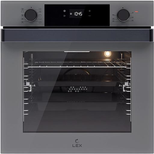 Духовой шкаф Электрический Lex EDP 610 GR Wide Series серый фото 1
