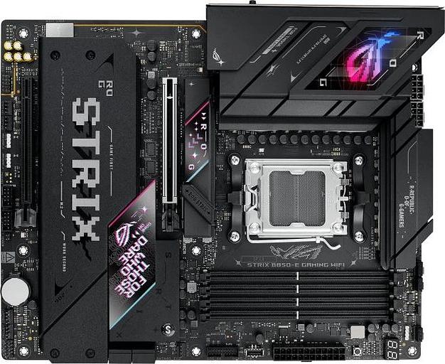 Материнская плата Asus ROG STRIX B850-E GAMING WIFI SocketAM5 AMD B850 4xDDR5 ATX AC`97 8ch(7.1) 2.5Gg RAID+HDMI+DP фото 1
