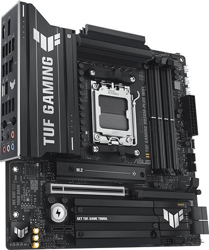 Материнская плата Asus TUF GAMING B850M-PLUS WIFI SocketAM5 AMD B850 4xDDR5 mATX AC`97 8ch(7.1) 2.5Gg RAID+HDMI+DP фото 4