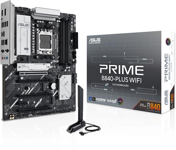 Материнская плата Asus PRIME B840-PLUS WIFI SocketAM5 AMD B840 4xDDR5 ATX AC`97 8ch(7.1) 2.5Gg RAID+HDMI+DP фото 8