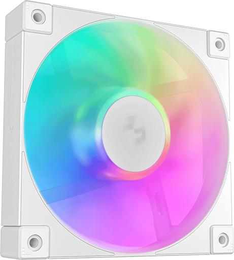 Вентилятор для корпуса Deepcool FD12 ARGB 120х120x25 белый 4-pin (упак.:3шт) (R-FD12-WHAPN3-G) Ret фото 7